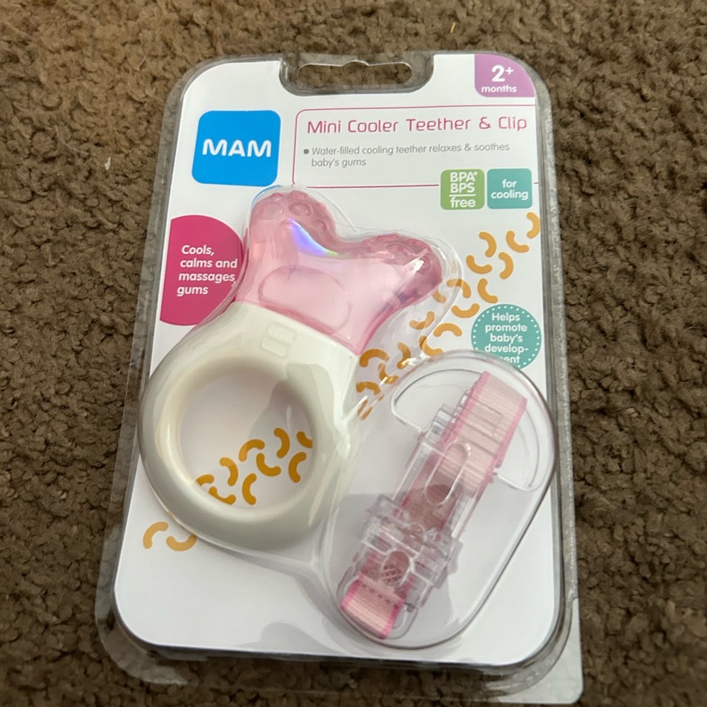 Brand new pacifer and clip